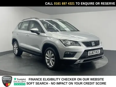 Używany Seat Ateca SE 150 KM (110 kW) 2017 Srebrny SUV