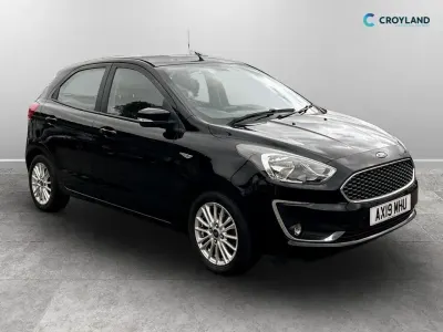 Used Ford Ka Plus Zetec 85 HP (62 kW) 2019 Black Hatchback