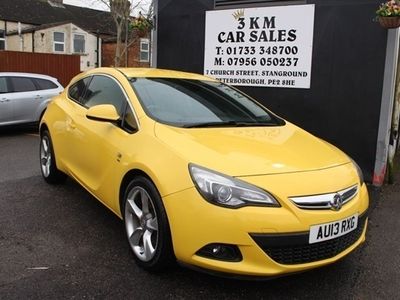 used Vauxhall Astra GTC 1.4 SRI S/S 3d 138 BHP Hatchback