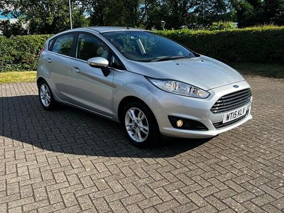 Silver Used 2015 Ford Fiesta Zetec Hatchback | £5,700 (Fair price)