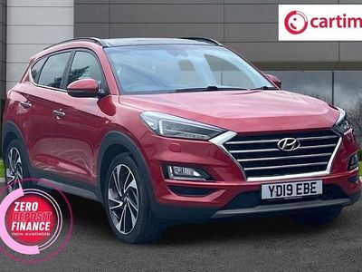 Used Hyundai Tucson Premium SE 177 HP (130 kW) 2019 Red SUV