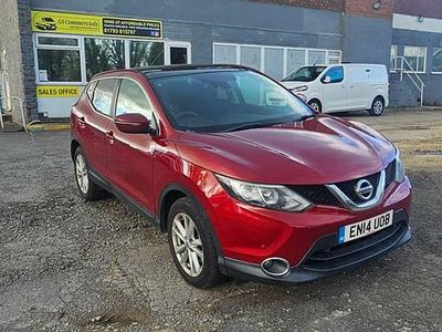 Used Nissan Qashqai Acenta Premium 115 HP (84 kW) 2014 Red SUV