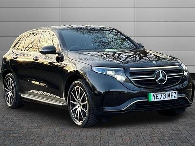 Used Mercedes EQC400 AMG line 300 kW (408 HP) 2023 Obsidian black SUV