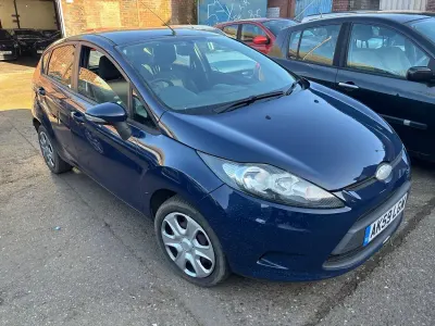 Used Ford Fiesta Style 82 HP (60 kW) 2009 Blue Hatchback
