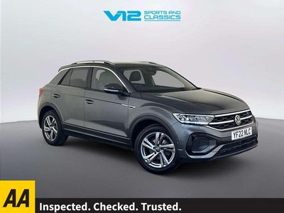 Usado VW T-Roc R-line 150 HP (110 kW) 2022 Cinzento SUV