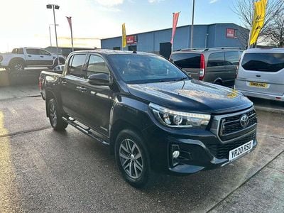 Used Toyota HiLux Luxury 150 HP (110 kW) 2020 Black Pickup