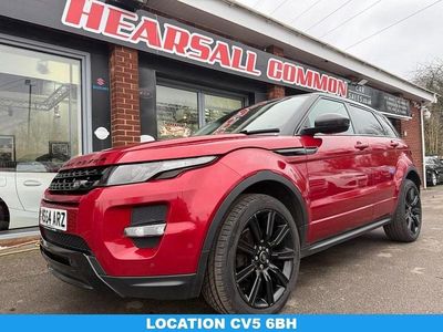 Red Used 2014 Land Rover Range Rover evoque Dynamic Estate | £10,500 (Fair price)