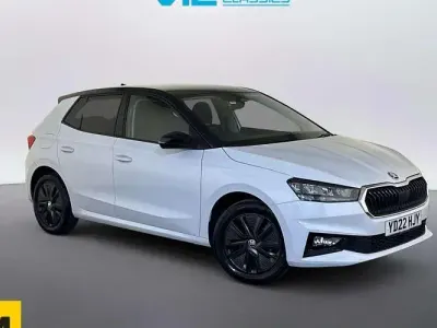 Used Skoda Fabia Colour Edition 95 HP (69 kW) 2022 White Hatchback