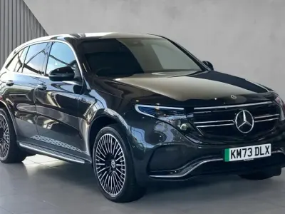 Used Mercedes EQC400 AMG Line Premium 300 kW (408 HP) 2023 Metallic paint graphite grey SUV