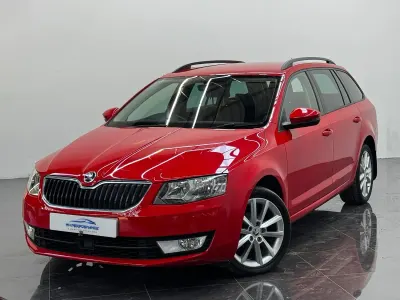 Used Skoda Octavia SE L 110 HP (80 kW) 2016 Red Estate