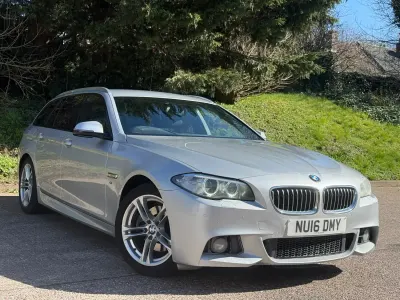 Begagnad BMW 520 M Sport 2016 Silver Kombi