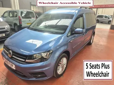 Usado VW Caddy Life 2019 Azul Monovolumen