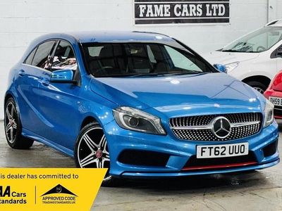 Usado Mercedes A250 AMG 218 HP (160 kW) 2013 Azul Citadino