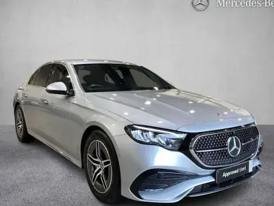 Used Mercedes E200 AMG line 204 HP (150 kW) 2025 Silver Sedan
