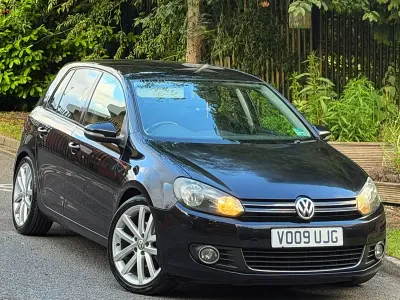 Used VW Golf VI GT 140 HP (102 kW) 2009 Black Hatchback
