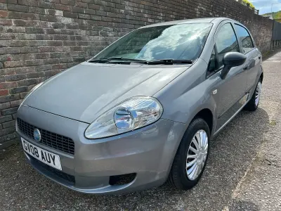 Used Fiat Grande Punto Active 65 HP (47 kW) 2008 Grey Hatchback