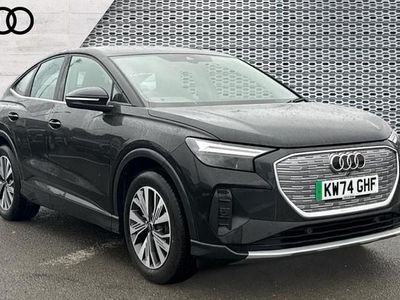 Black Used 2024 Audi Q4 e-tron Sport SUV | £27,490 (Fair price)