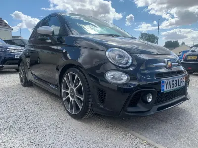 Used Abarth 595 70th Anniversary 165 HP (121 kW) 2018 Black Hatchback