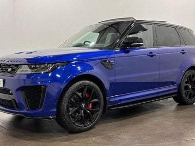 Second-hand Land Rover Range Rover Sport SVR 575 CP (422 kW) 2019 Albastru SUV
