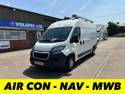 Used Peugeot Boxer 130 HP (95 kW) 2019 White Van
