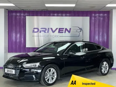 Used Audi A5 Sportback Sport 190 HP (139 kW) 2018 Black Hatchback