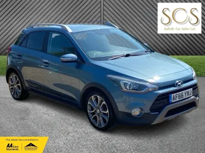 Używany Hyundai i20 Active 100 KM (73 kW) 2016 Niebieski Hatchback
