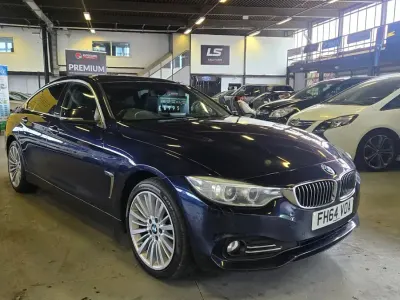 Used BMW 420 Coupé Luxury Line 2015 Blue Coupe