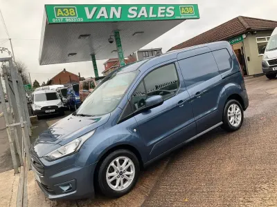 Begagnad Ford Transit Connect Limited 120 HK (88 kW) 2021 Blå Minibuss