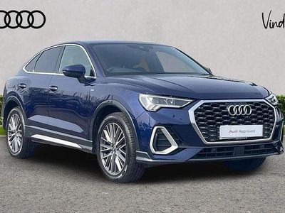 Used Audi Q3 S-Line 150 HP (110 kW) 2022 Blue SUV
