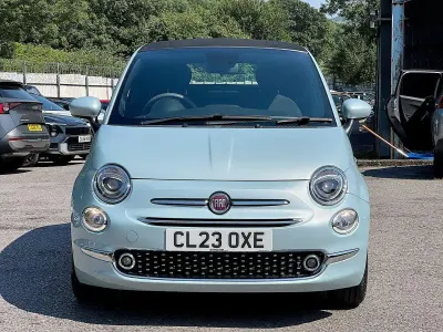 Used Fiat 500C S 70 HP (51 kW) 2023 Green Cabriolet