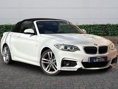 Used BMW 218 M Sport 2016 White Cabriolet