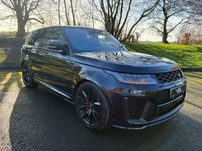 Second-hand Land Rover Range Rover Sport SVR 575 CP (422 kW) 2018 Negru SUV