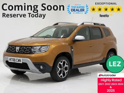 Used Dacia Duster Prestige 115 HP (84 kW) 2018 Orange SUV