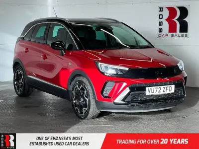 Used Vauxhall Crossland Ultimate 110 HP (80 kW) 2022 Red SUV