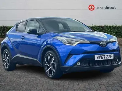 Used Toyota C-HR 116 HP (85 kW) 2017 Blue SUV