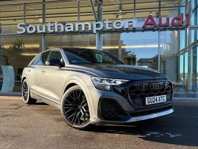 Grey Used 2024 Audi SQ8 Black Edition SUV | £75,990 (Fair price)