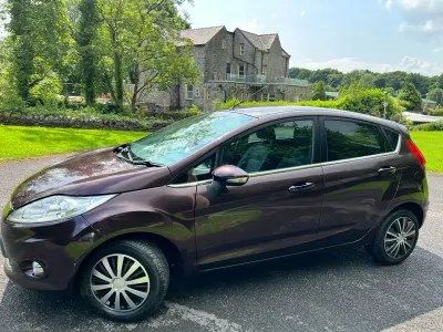 Używany Ford Fiesta Zetec 96 KM (70 kW) 2009 Czerwony Hatchback