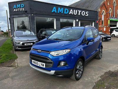 Used Ford Ecosport Titanium 2015 Blue SUV