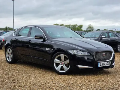 Used Jaguar XF Portfolio 2017 Black Sedan