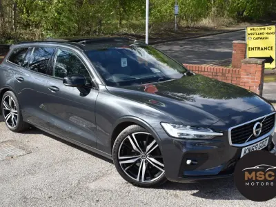 Usado Volvo V60 R-Design Pro 190 CV (139 kW) 2019 Gris Familiar