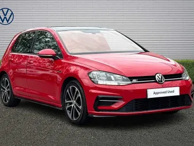 Used VW Golf VII R-line 150 HP (110 kW) 2019 Red Hatchback