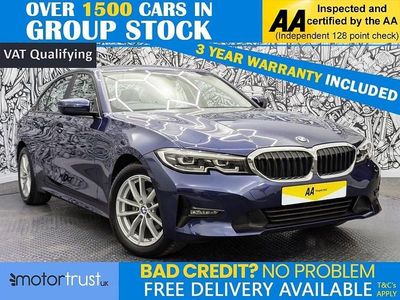 Blue Used 2020 BMW 318 Advantage Sedan | £16,495 (Good price)