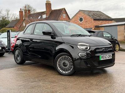 Used Fiat 500e Icon 86 kW (118 HP) 2023 Black Hatchback