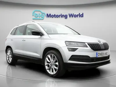 Used Skoda Karoq 150 HP (110 kW) 2019 Silver SUV