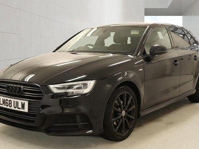 Used Audi A3 Black Edition 2018 Black Sedan