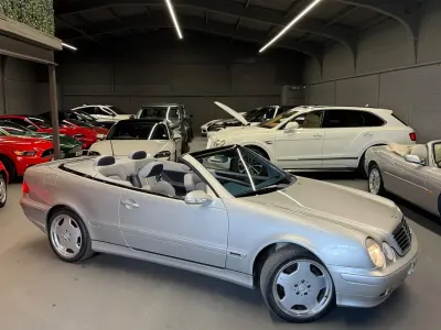Used Mercedes CLK430 Avantgarde 2000 Silver Cabriolet