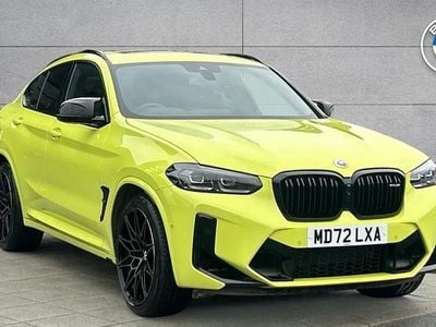 Used BMW X4 M Competition Edition 503 HP (369 kW) 2023 Yellow SUV