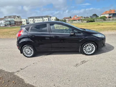 Used Ford Fiesta Titanium 2015 Black Hatchback