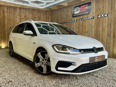 Used VW Golf VII R 310 HP (228 kW) 2018 White Estate