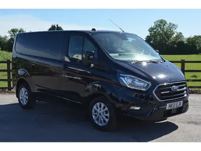 Used Ford Transit Custom Limited 130 HP (95 kW) 2021 Black Van